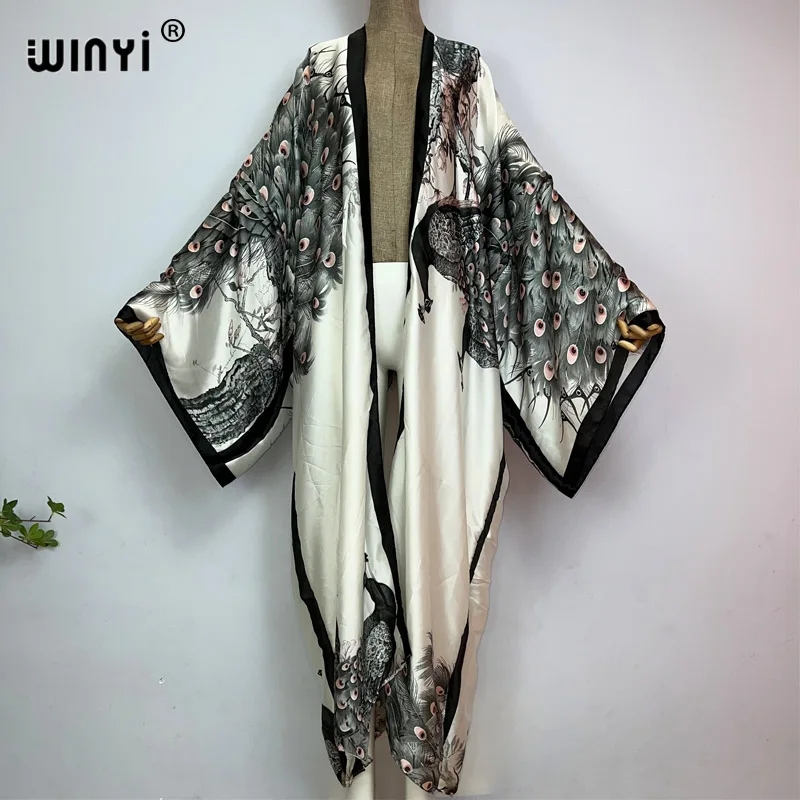Kaftan Women Boho - WINYI Kimono Clássico de Verão com