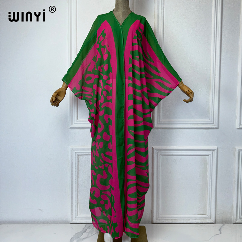 Kaftan Women Boho - WINYI África Kimonos com Estampa Boêmia,