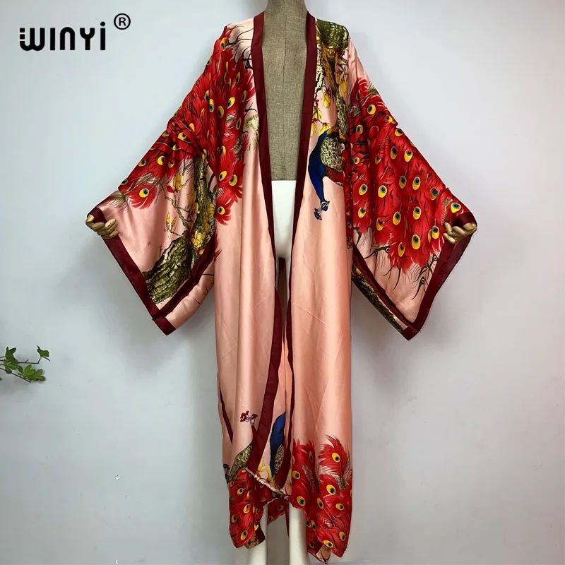 Kaftan Women Boho - WINYI 2022 Cardigã Feminino de Verão,