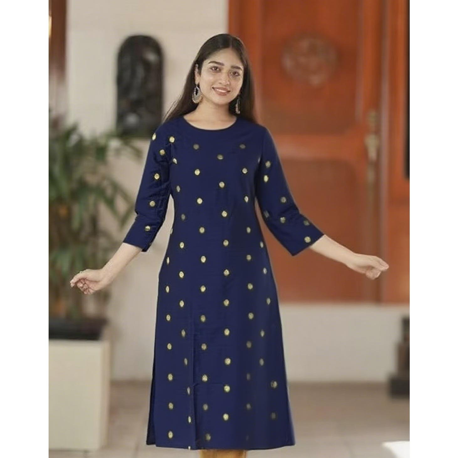 Ethnic Fashion Kurtis - Muçulmano kurt moda feminina vestido confortável