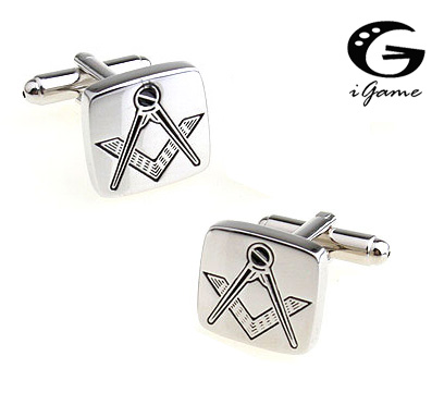 Ethnic Fashion Logo - IGame-Maçônico Mason Logo Design Cuff Links