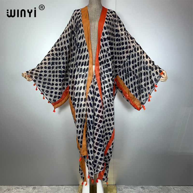 WINYI Conjunto de Verão Kimono - Kaftan Women Boho avaliação e preço