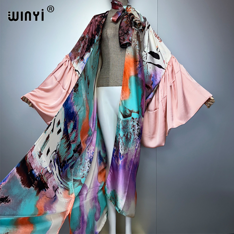 WINYI Vestido Kimono de Verão  - Kaftan Women Boho avaliação e preço