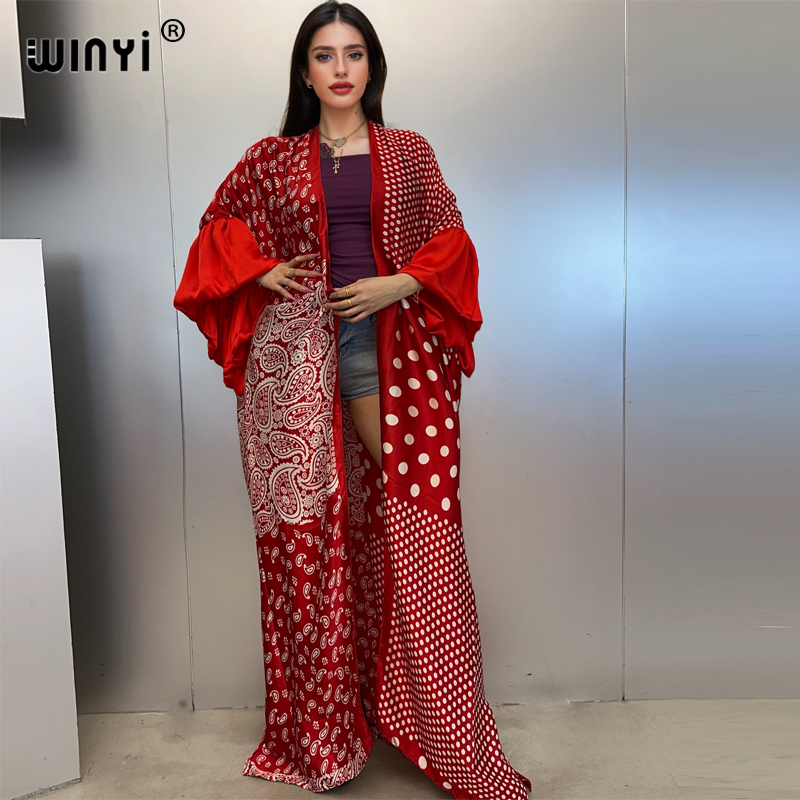 Vestido de Verão WINYI, Kimono - Kaftan Women Boho avaliação e preço
