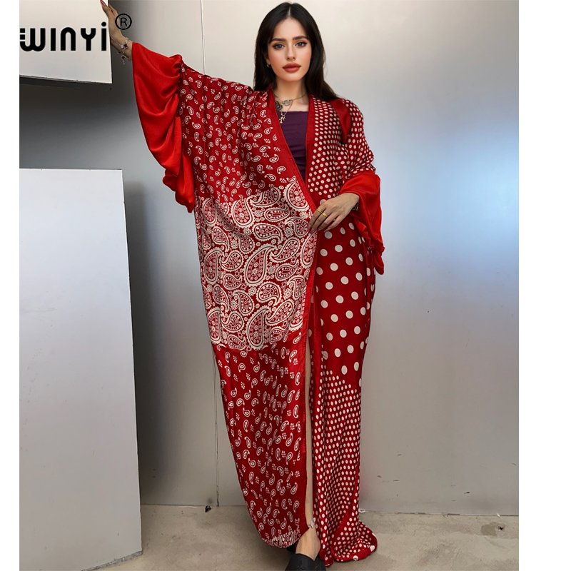 Vestido de Verão WINYI, Kimono - Kaftan Women Boho avaliação e preço