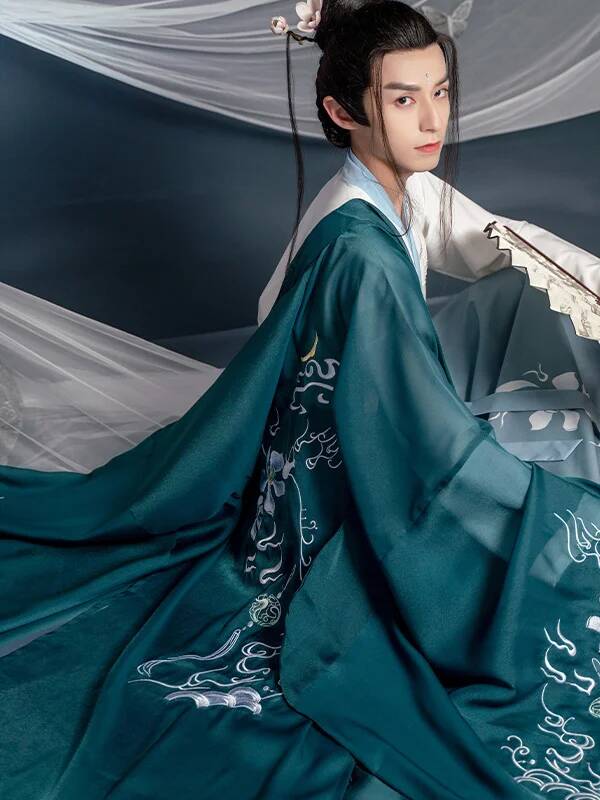 Novo Hanfu Moderno Chinês Masc - Hanbok Modern Set avaliação e preço