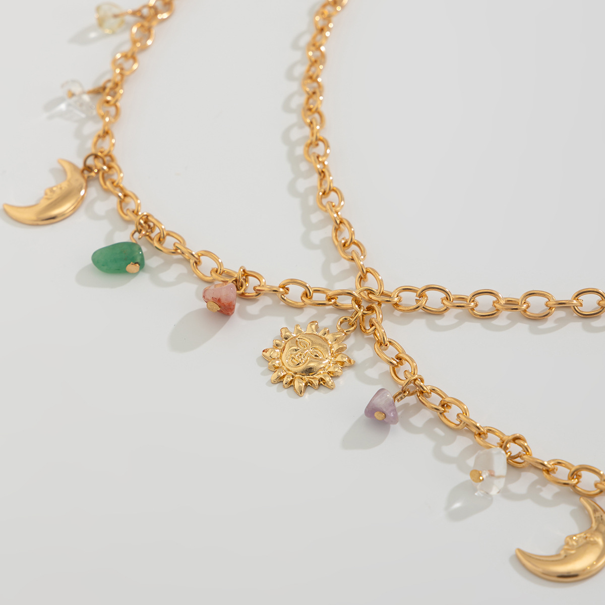 Boho estrela lua sol pingente  - Ethnic Boho Fashion avaliação e preço
