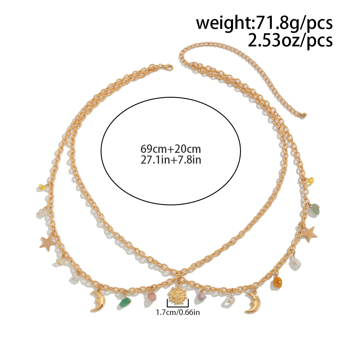 Boho estrela lua sol pingente  - Ethnic Boho Fashion avaliação e preço