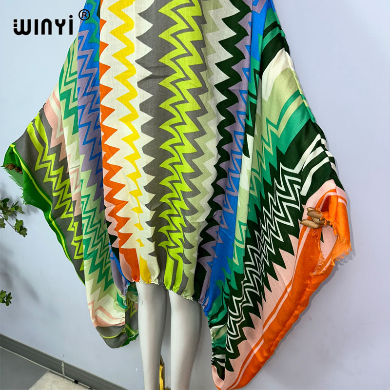 WINYI Vestidos Maxi Femininos  - Kaftan Women Boho avaliação e preço