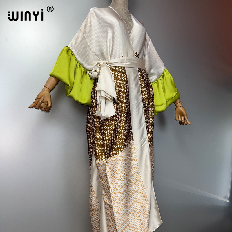 WINYI Vestido de Festa Kimono  - Kaftan Women Boho avaliação e preço