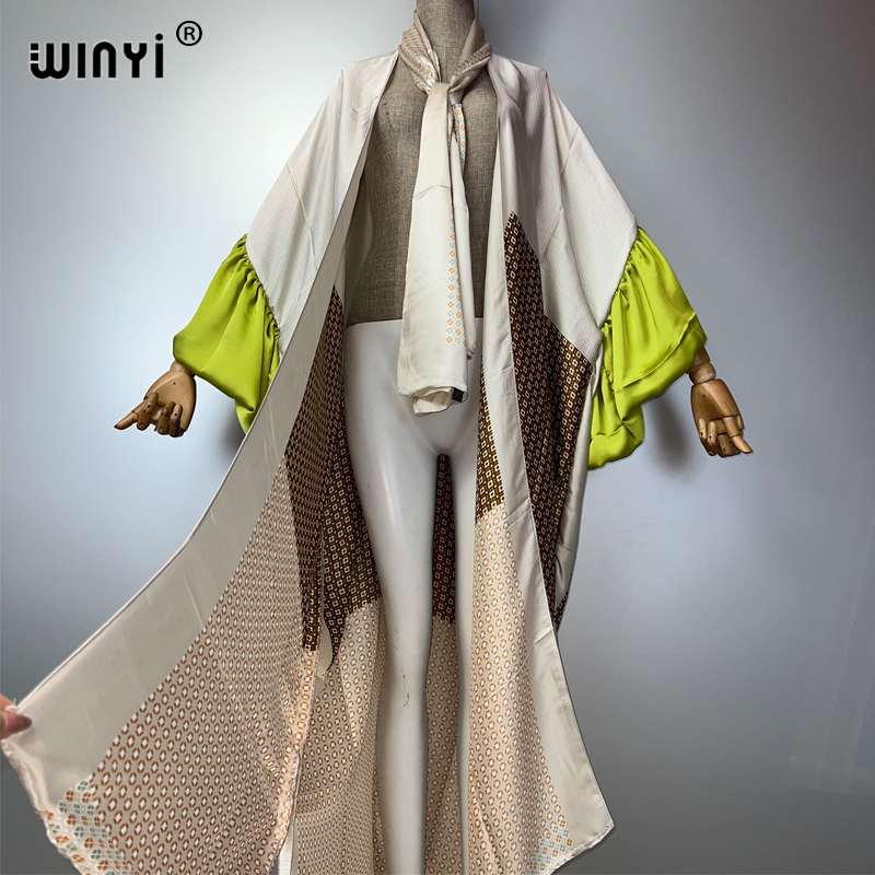 WINYI Vestido de Festa Kimono  - Kaftan Women Boho avaliação e preço