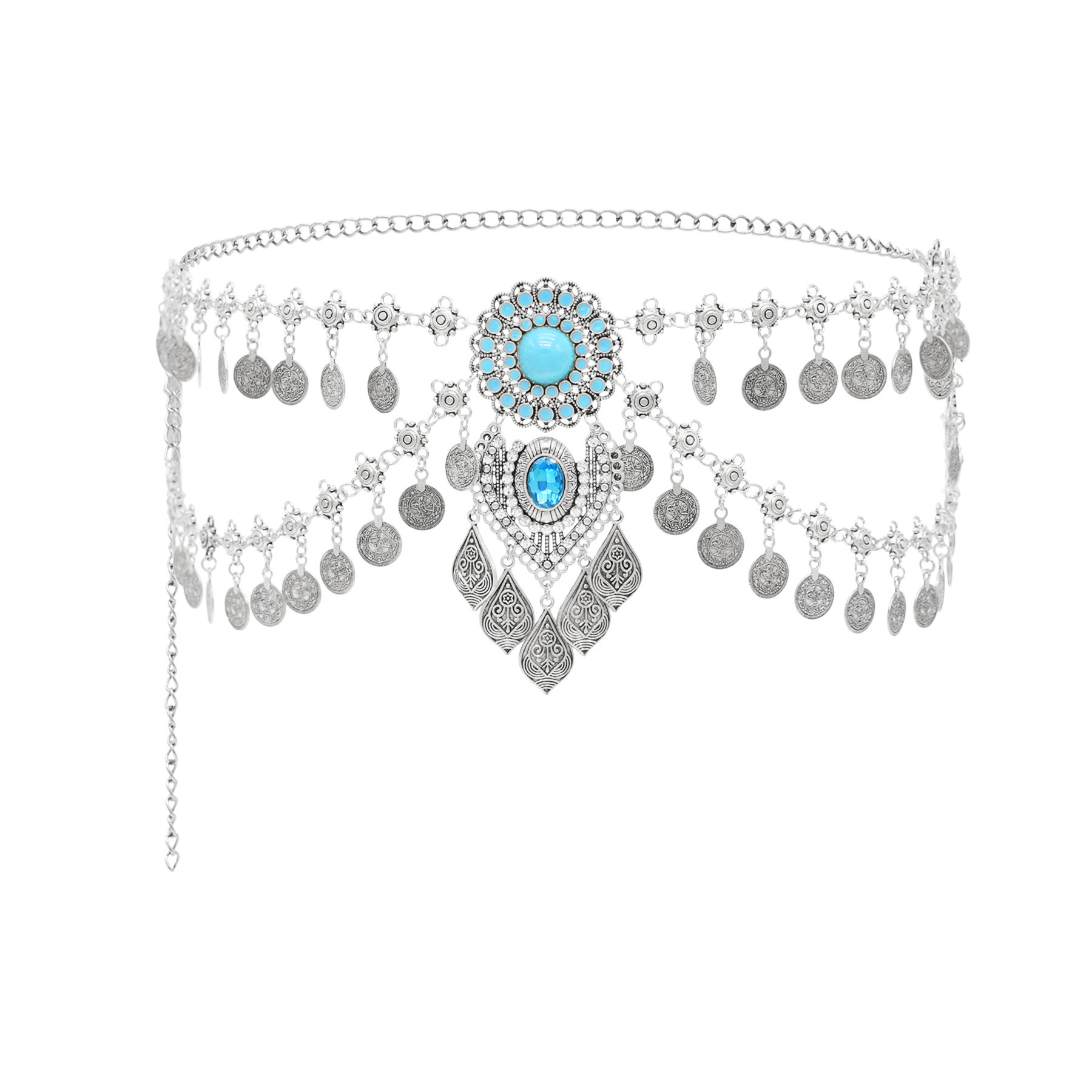 Novo boêmio moeda borlas falso - Ethnic Boho Fashion avaliação e preço