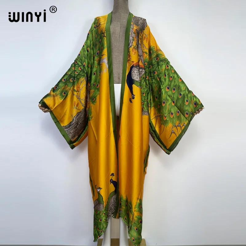 WINYI 2022 Cardigã Feminino de - Kaftan Women Boho avaliação e preço